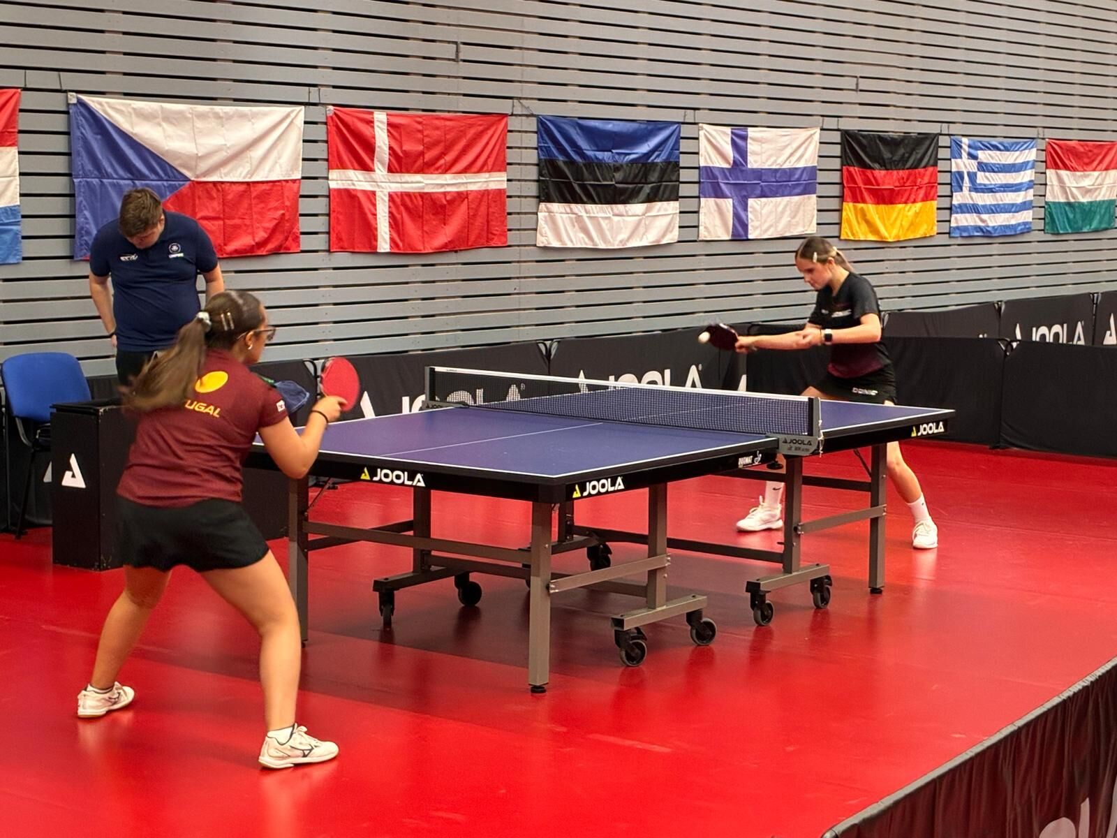 Julia Gajewska im Achtelfinal gegen Sousa